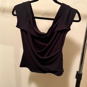 Elegant Black Women's Top